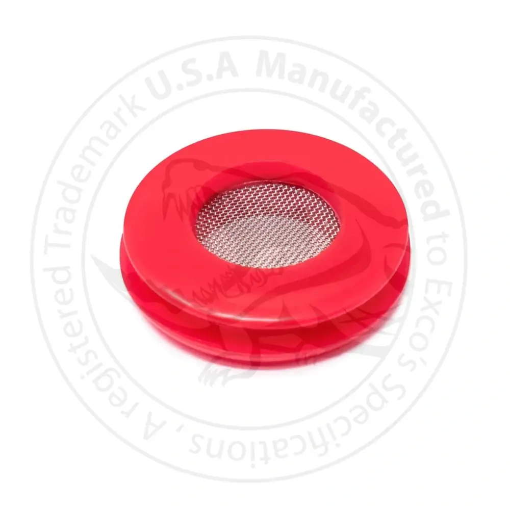 Picture of POLYURETHANE GLADHAND SEAL, BUILT-IN SCREEN RED